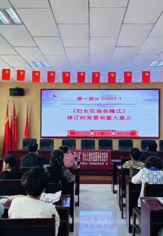 巾帼普法·保家护航项目